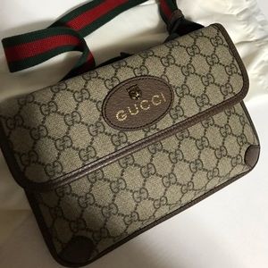 ❌sold❌GUCCI Supreme Monogram Neo Vintage Web Belt